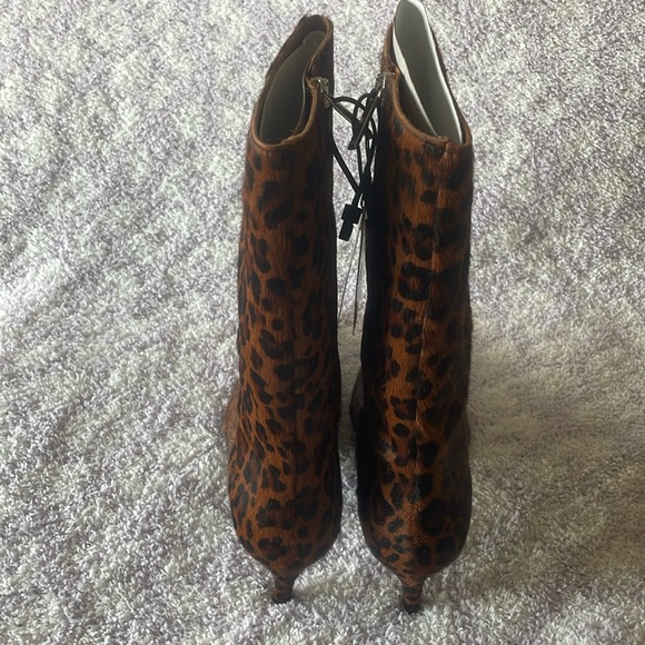 NWT Zara Wide Calf Boots Sz 9 - Picture 13 of 16